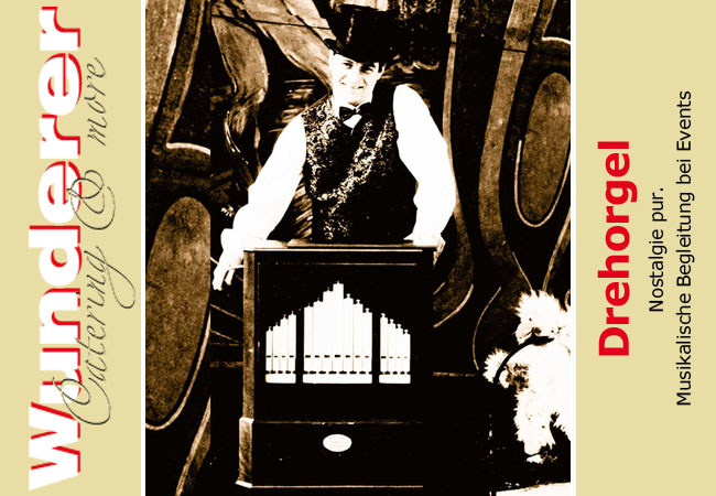 Drehorgel nostalgische Begleitmusik